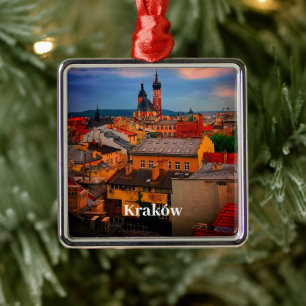 Adorno Metálico Ciudad vieja de Cracovia Europa Polonia Polska