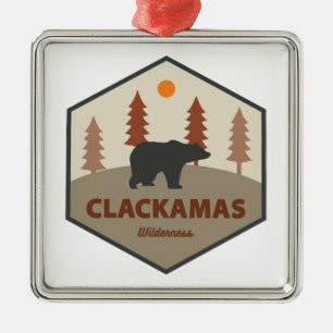 Adorno Metálico Clackamas Wilderness Oregon Oso