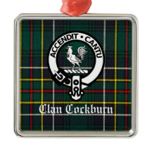Clan Cockburn Escudo Badge y Tartán