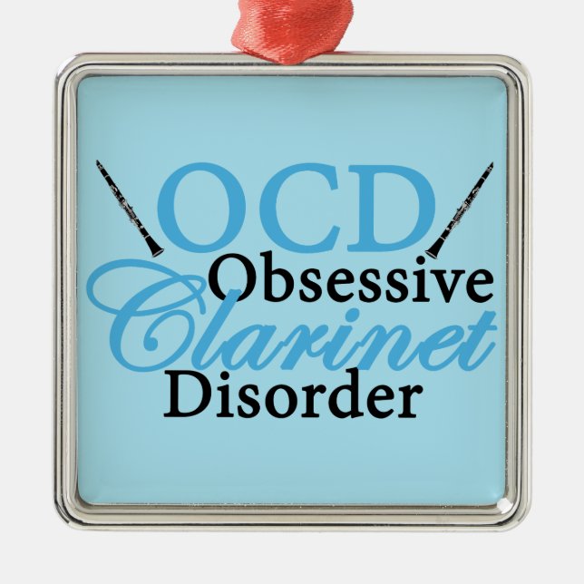 Adorno Metálico Clarinet lindo (Frente)
