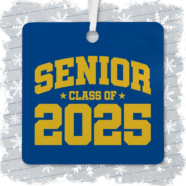 Adorno Metálico Clase de 2025 Graduación de secundaria de 2025 (Subido por el creador)