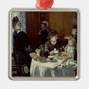 Adorno Metálico Claude Monet el   el desayuno