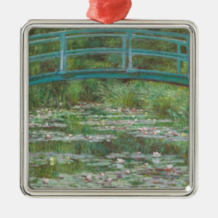 Adorno Metálico Claude Monet el   la pasarela japonesa, 1899