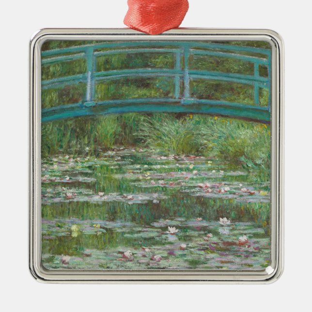 Adorno Metálico Claude Monet el | la pasarela japonesa, 1899 (Frente)