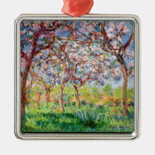 Adorno Metálico Claude Monet el   Printemps un Giverny