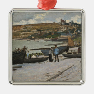 Adorno Metálico Claude Monet el   Sainte-Adresse, 1867