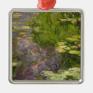 Adorno Metálico Claude Monet el Waterlilies