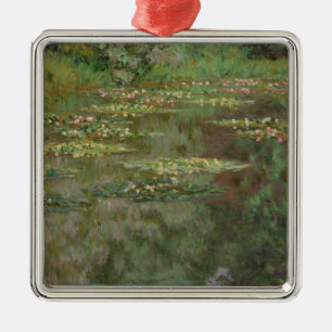 Adorno Metálico Claude Monet el   Waterlilies o la charca del