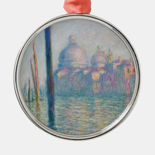 Adorno Metálico Claude Monet Gran Canal Venecia Italia Viaje