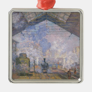 Adorno Metálico Claude Monet La estación St. Lazare, 1877
