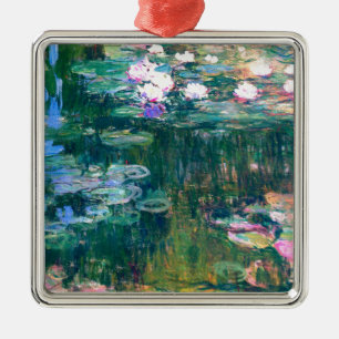 Adorno Metálico Claude Monet Water Lilies 1917