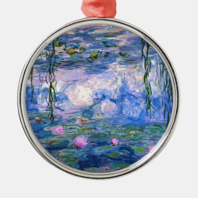 Adorno Metálico Claude Monet Water Lillies 1919 (Frente)
