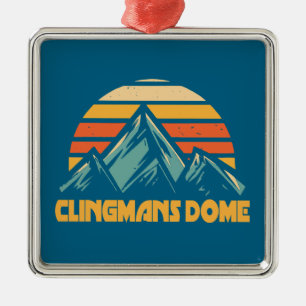 Adorno Metálico Clingmans Dome Retro Turquoise