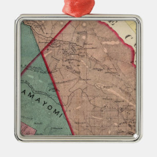 Adorno Metálico Cloverdale, Washington, Mendocino