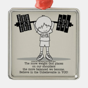 Adorno Metálico Club BITUB- equilibrio