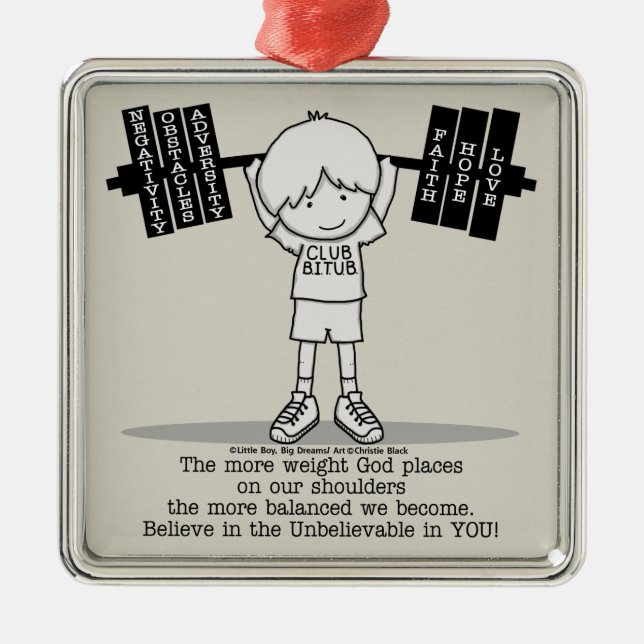 Adorno Metálico Club BITUB- equilibrio (Frente)