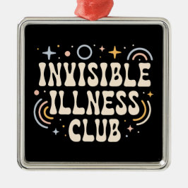 Adorno Metálico Club de Enfermedades Invisibles