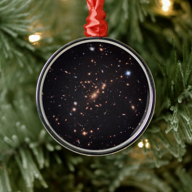 Adorno Metálico Clúster de galaxia masiva Macs J2129-0741 (Árbol)