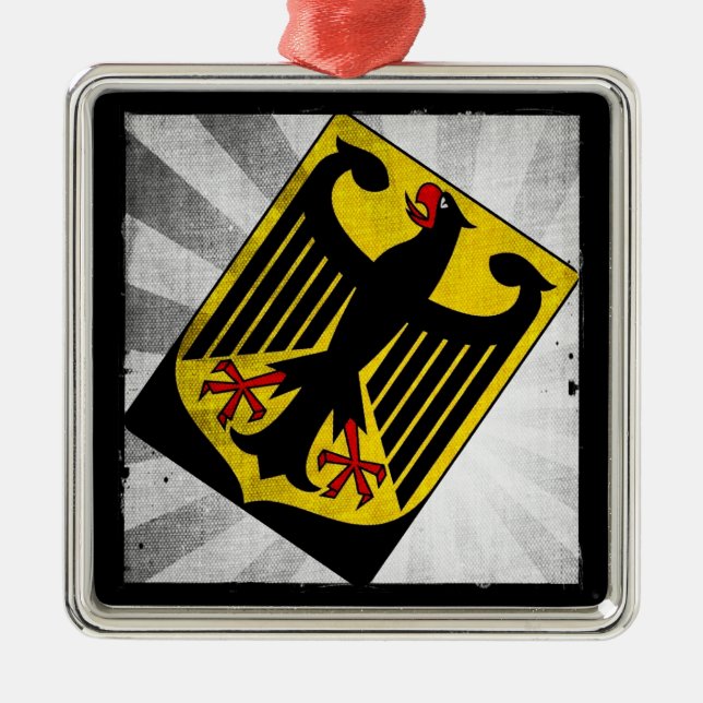 Adorno Metálico COA Alemania estilizada (Frente)