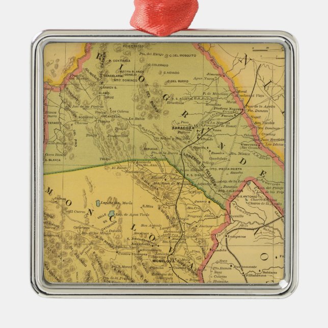 Adorno Metálico Coahuila (Frente)