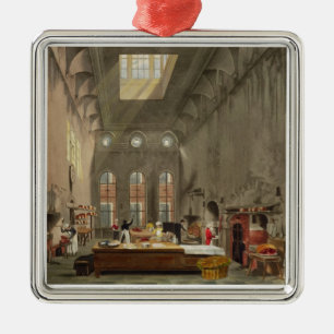Adorno Metálico Cocina, el palacio de San Jaime, grabado por
