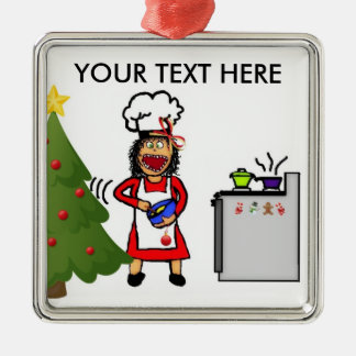 Adorno Metálico Cocina y hornear navidades