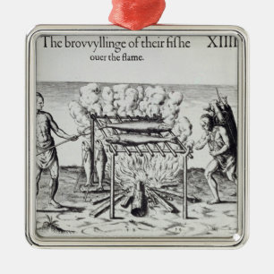 Adorno Metálico Cocinar pescados