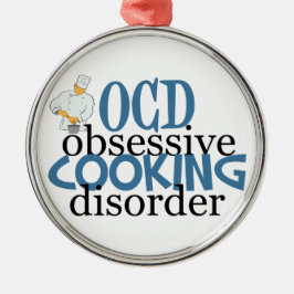 Adorno Metálico Cocinero divertido