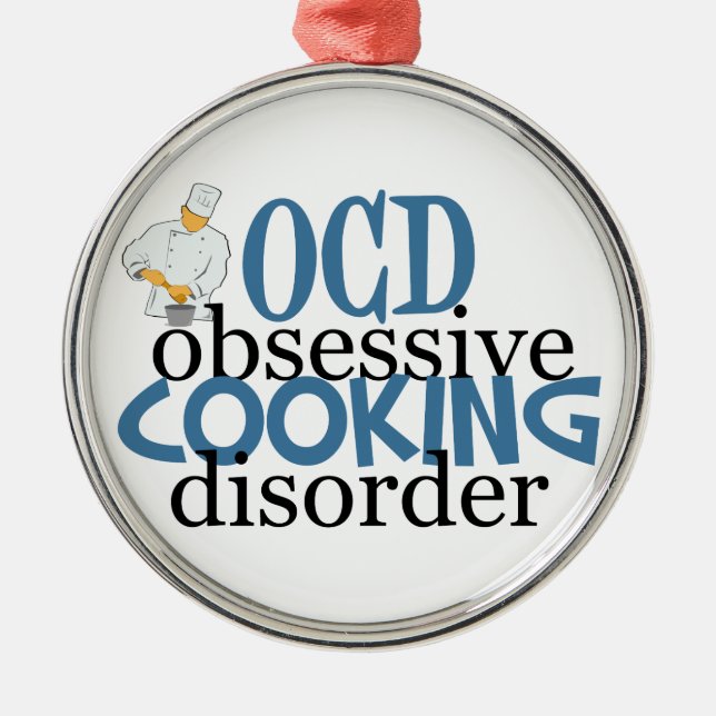 Adorno Metálico Cocinero divertido (Frente)