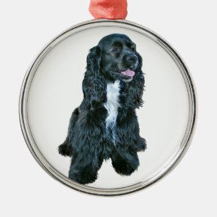 Adorno Metálico Cocker Spaniel - Negro #2