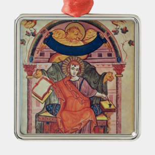 Adorno Metálico Cod.22 St Mark, del manuscrito del Ada