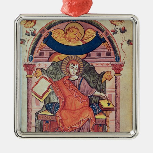 Adorno Metálico Cod.22 St Mark, del manuscrito del Ada (Frente)