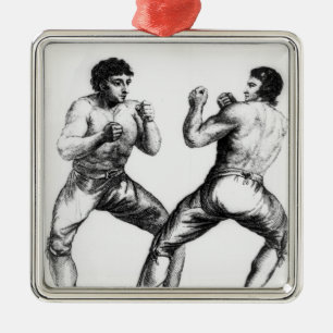Adorno Metálico Coincidencia de boxeo