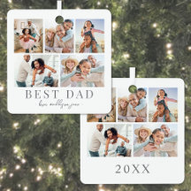 Colage de fotos de papá Navidad