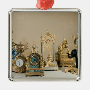 Adorno Metálico Colección de Pendules de París