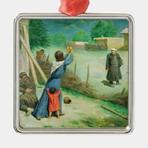 Adorno Metálico Colección mala, 1891