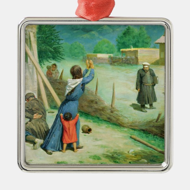 Adorno Metálico Colección mala, 1891 (Frente)