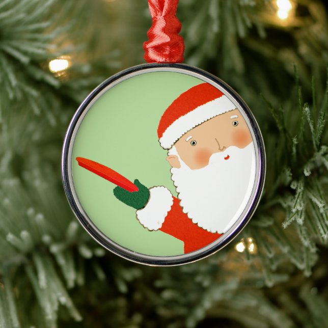 Adorno Metálico Coleccionable de Disc Golf (Árbol)