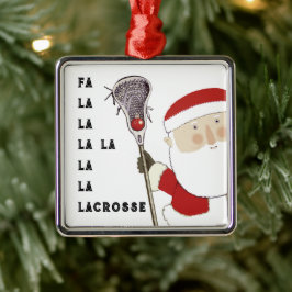 Adorno Metálico Coleccionable de Lacrosse