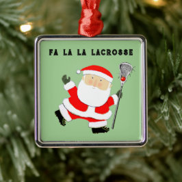 Adorno Metálico Coleccionable de Navidad de Lacrosse
