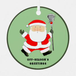 Adorno Metálico Coleccionable de Navidad de Lacrosse