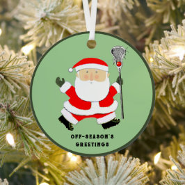 Adorno Metálico Coleccionable de Navidad de Lacrosse