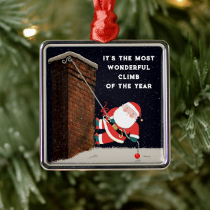 Adorno Metálico Colectivo de escaladores de rock