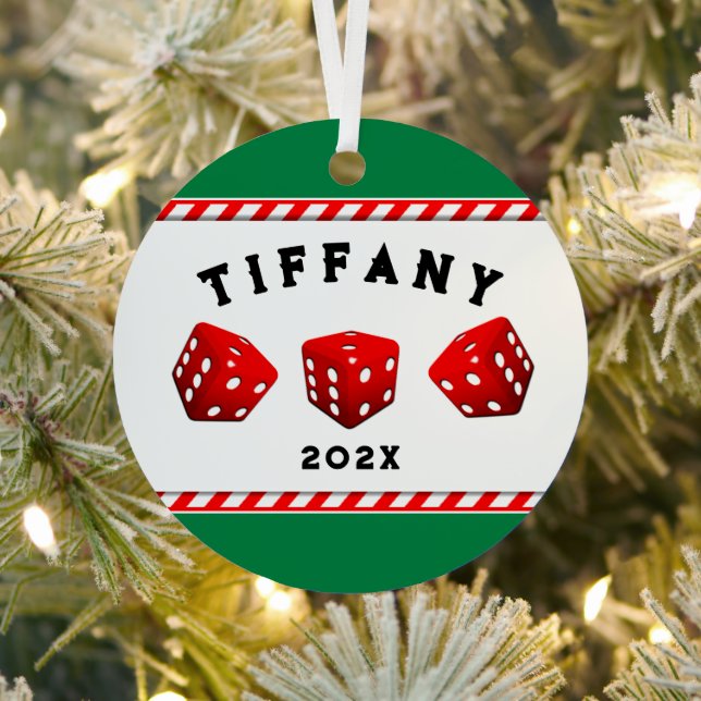 Adorno Metálico Colectivo de juego Bunco (in situ)