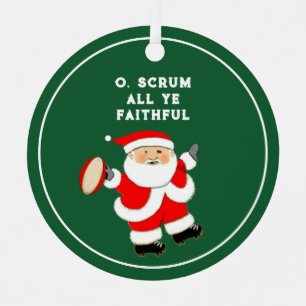 Adorno Metálico Colectivo de Navidades de rubí personalizados