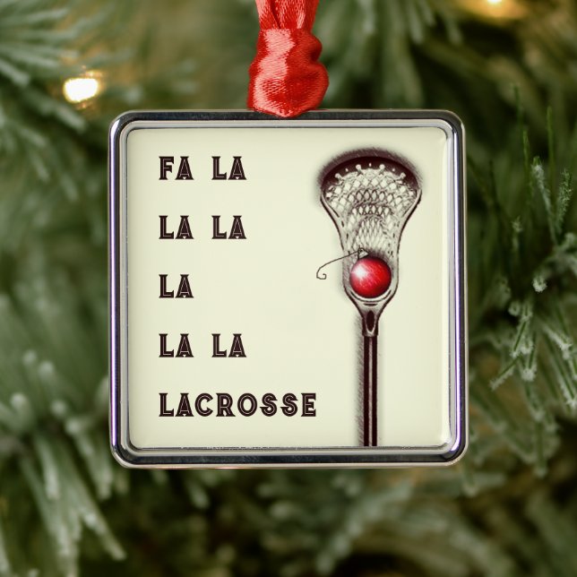 Adorno Metálico Colectivo de Navidades Lacrosse (Árbol)