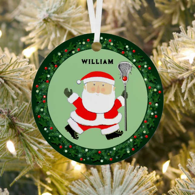 Adorno Metálico Colectivo de Navidades Lacrosse 2025 (in situ)