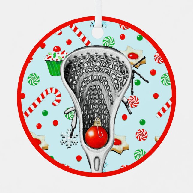 Adorno Metálico Colectivo Lacrosse 2025 (Anverso)