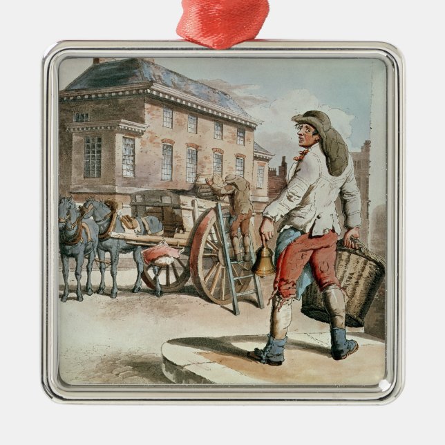 Adorno Metálico Colector de basura (Frente)