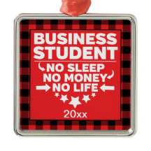 Colegio de Negocios Xmas Red Plaid